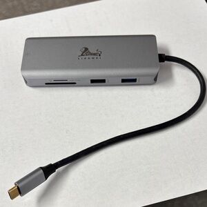 LIONWEI USB C Hub to Dual HDMI Docking Station 9-IN-1